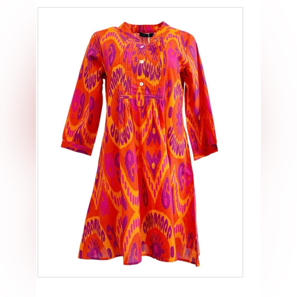 LA PLAGE MAYE IKAT DRESS